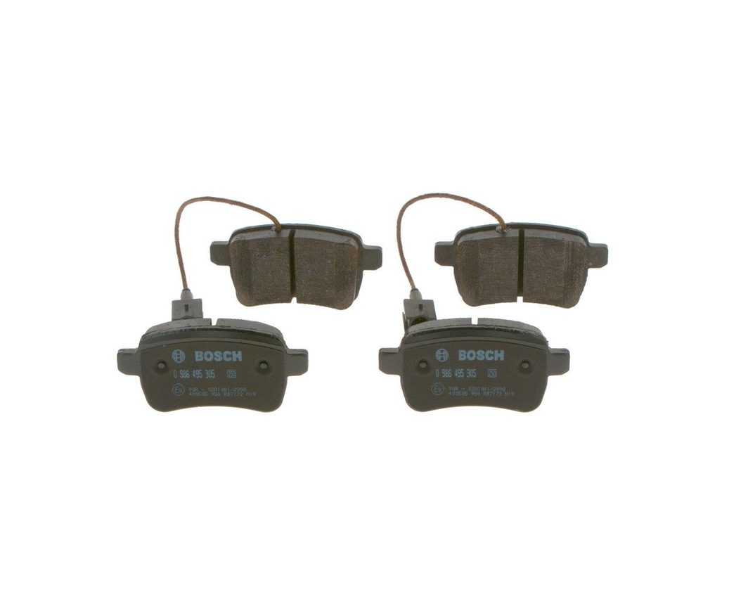 Гальмівні колодки дискові BOSCH 0986495305 - zapix