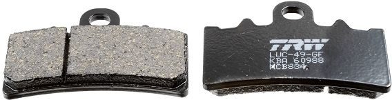 Гальмівні колодки дискові TRW MCB834 - zapix