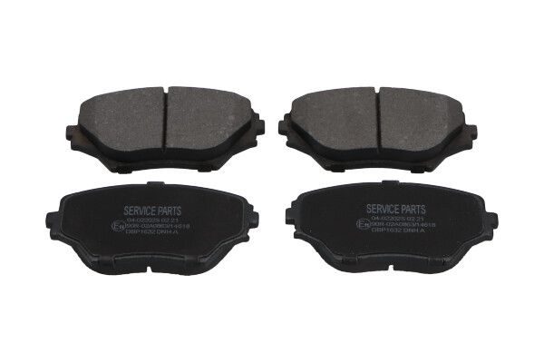 Гальмівні колодки дискові KAVO PARTS KBP9011 - zapix