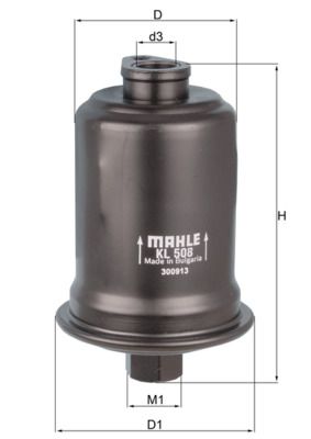 Паливний фільтр MAHLE KL508 - zapix