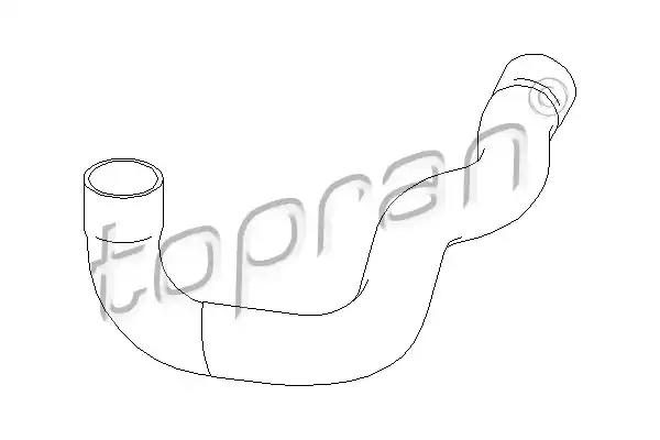 Патрубок інтеркулера TOPRAN 407861 - zapix