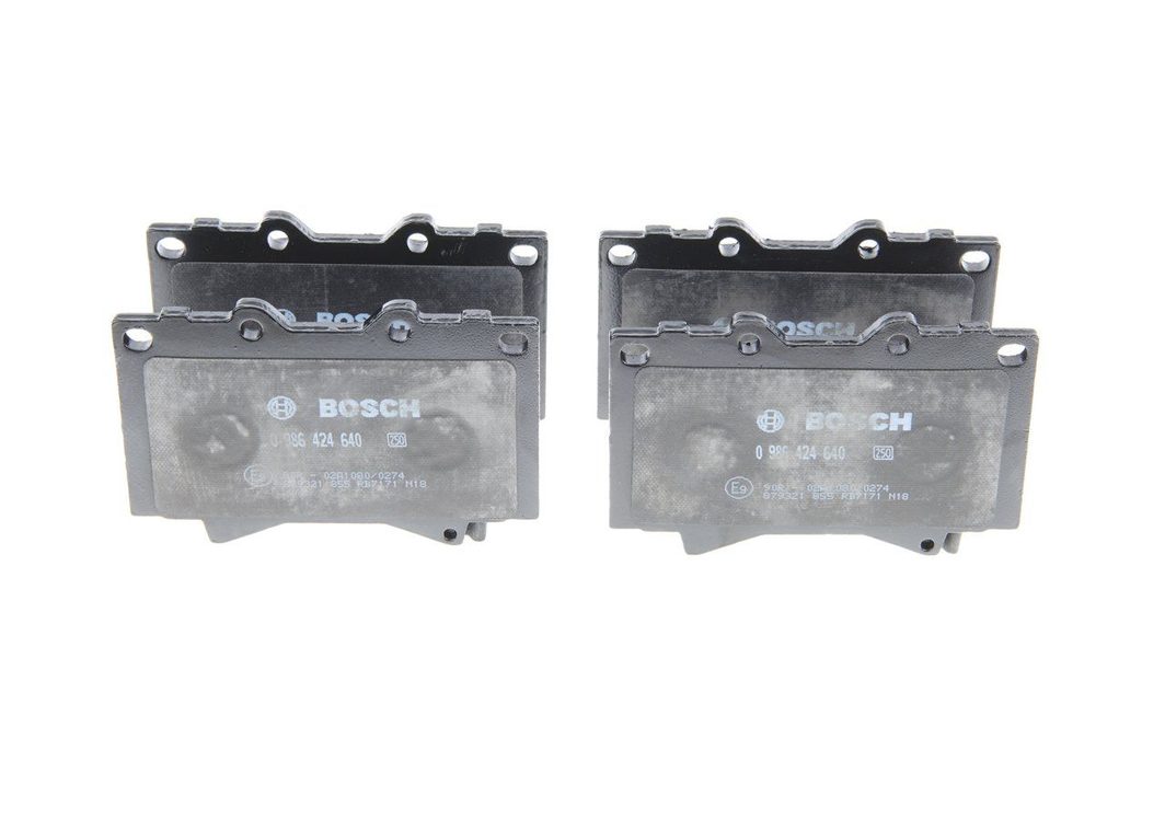 Гальмівні колодки дискові BOSCH 0986424640 - zapix