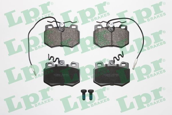 Гальмівні колодки дискові LPR 05P282 - zapix
