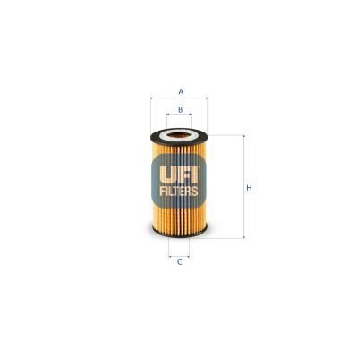 Оливний фільтр UFI 2524900 - zapix