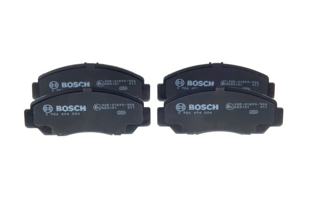 Гальмівні колодки дискові BOSCH 0986494884 - zapix