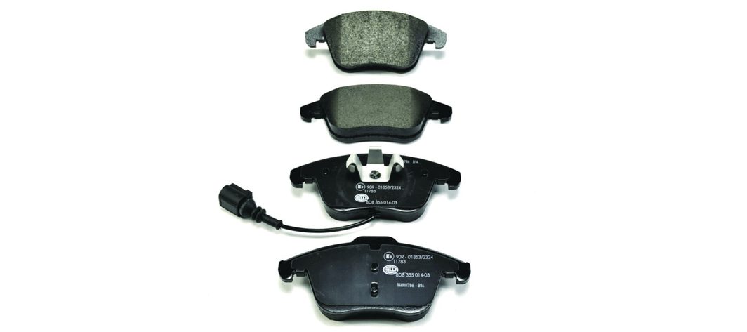 Гальмівні колодки дискові HELLA 8DB355014031 - zapix
