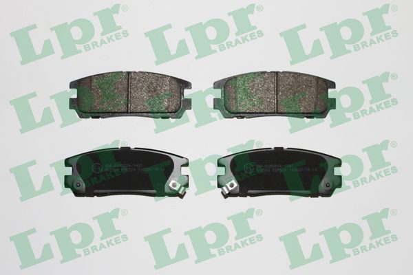 Гальмівні колодки дискові LPR 05P524 - zapix