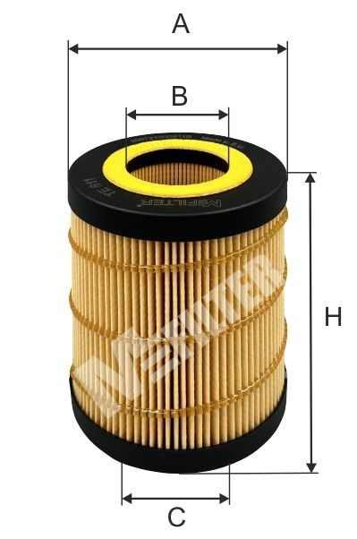 Оливний фільтр MFILTER TE611 - zapix