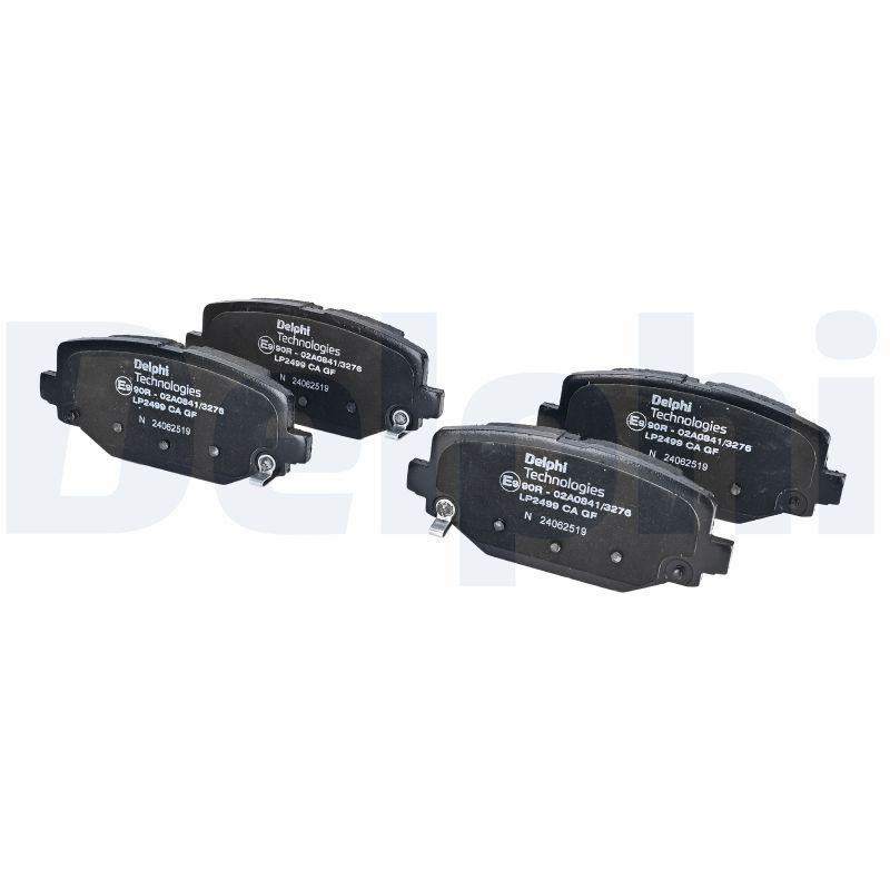 Гальмівні колодки дискові DELPHI LP2499 - zapix