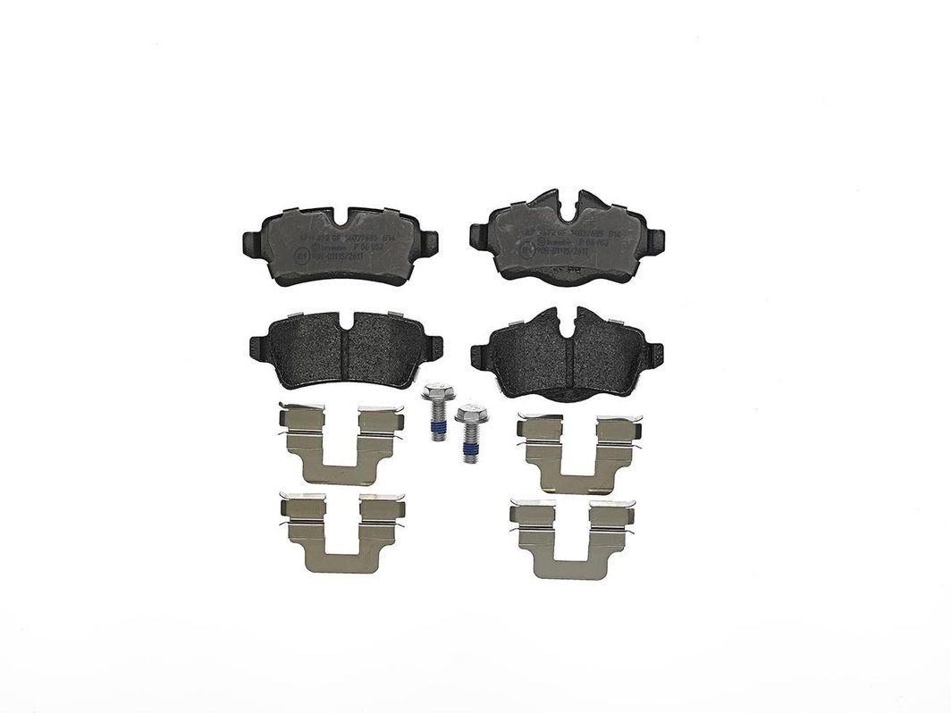 Гальмівні колодки дискові BREMBO P06052 - zapix