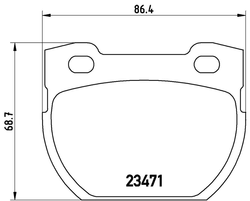 Гальмівні колодки дискові BREMBO P44006 - zapix