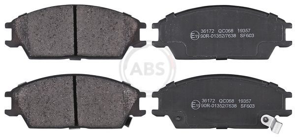 Гальмівні колодки дискові A.B.S. 36172 - zapix