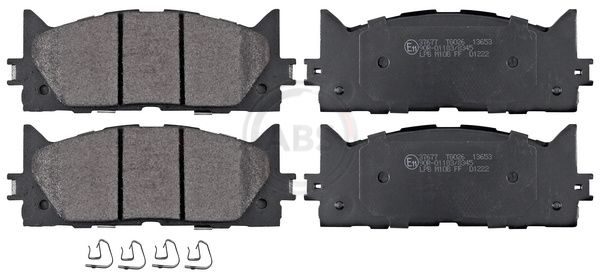Гальмівні колодки дискові A.B.S. 37677 - zapix