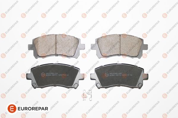 Гальмівні колодки дискові EUROREPAR 1681168080 - zapix
