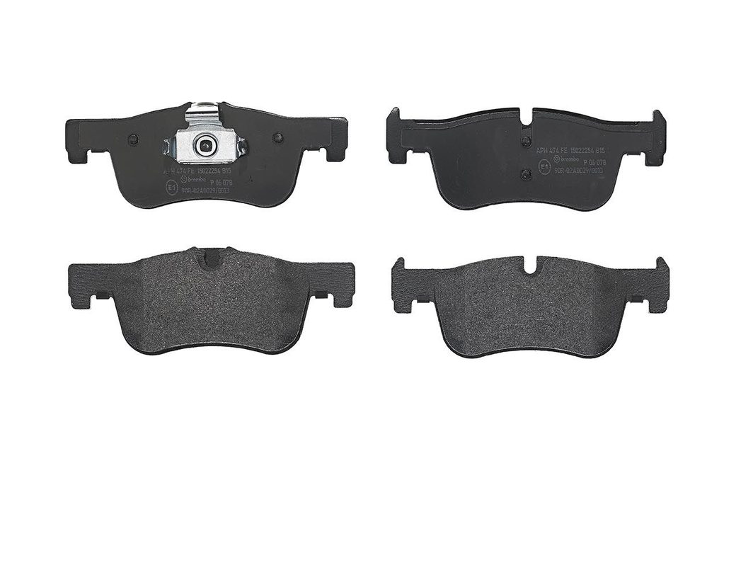 Гальмівні колодки дискові BREMBO P06078 - zapix