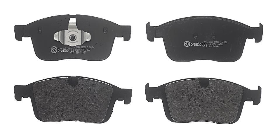 Гальмівні колодки дискові BREMBO P86026 - zapix