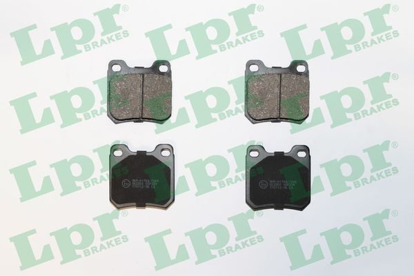 Тормозные колодки дисковые LPR 05P334