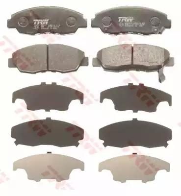 Гальмівні колодки дискові TRW GDB3609 - zapix