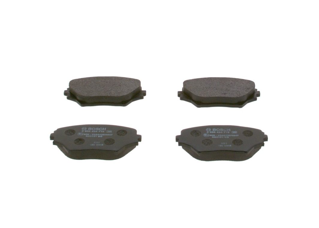 Гальмівні колодки дискові BOSCH 0986424719 - zapix