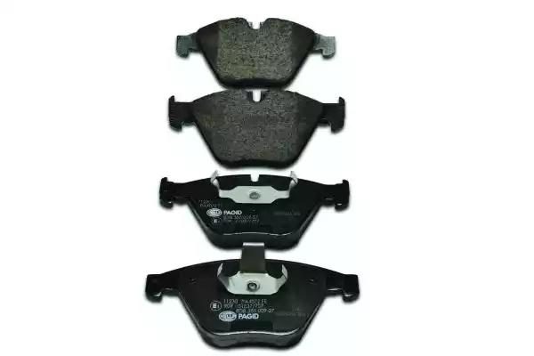 Гальмівні колодки дискові HELLA PAGID 8DB355009271 - zapix