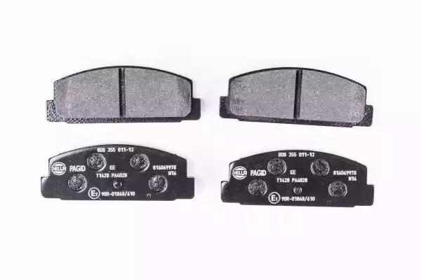 Гальмівні колодки дискові HELLA PAGID 8DB355011131 - zapix