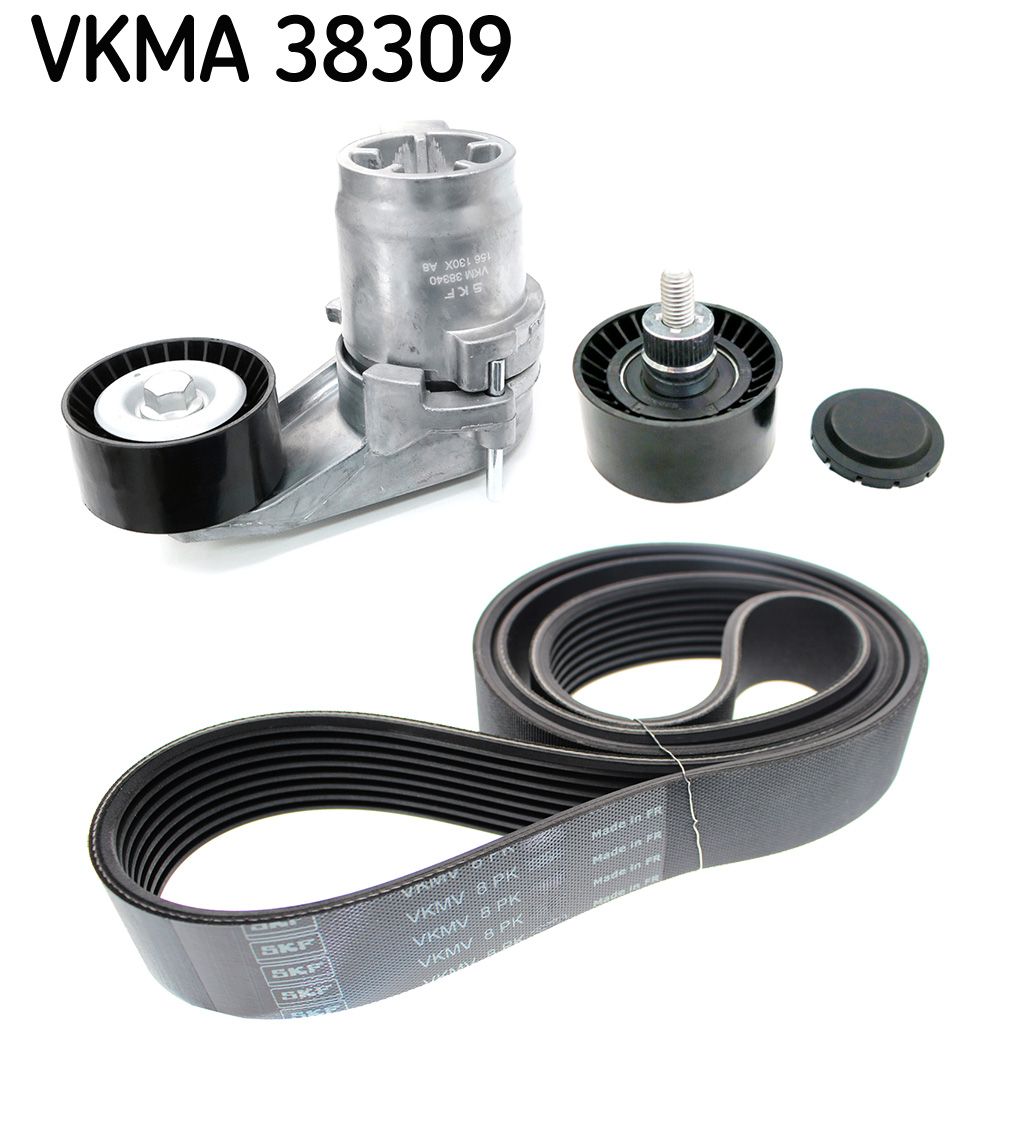 Комплект поліклинових ременів SKF VKMA38309 - zapix