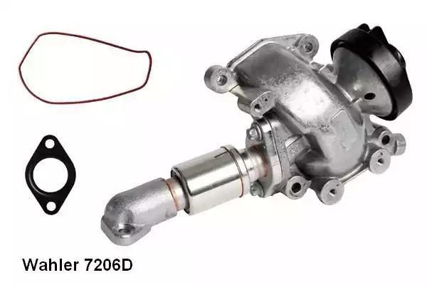 Клапан EGR BORGWARNER (WAHLER) 7206D - zapix