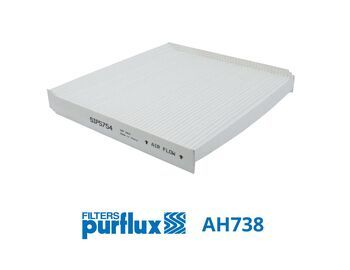 Фільтр салону PURFLUX AH738 - zapix