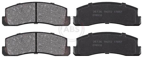 Тормозные колодки дисковые A.B.S. 36136