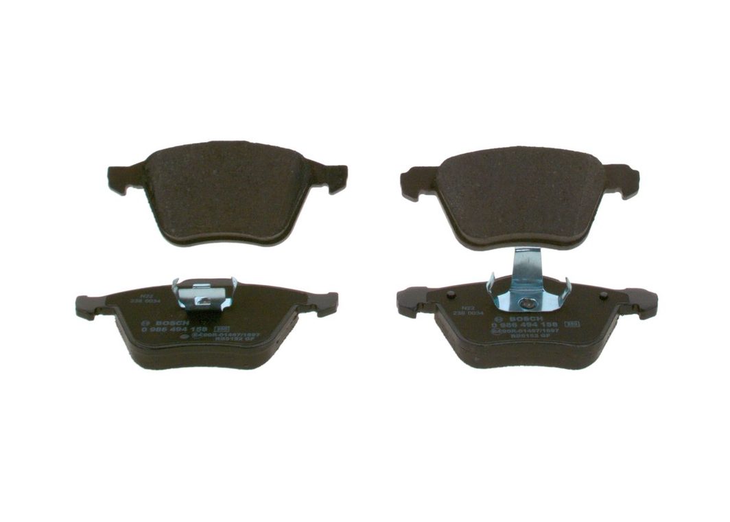 Гальмівні колодки дискові BOSCH 0986494158 - zapix