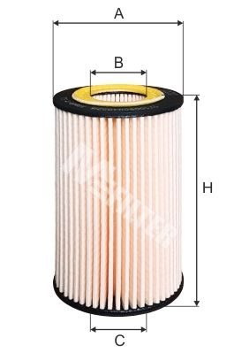 Оливний фільтр MFILTER TE4022 - zapix