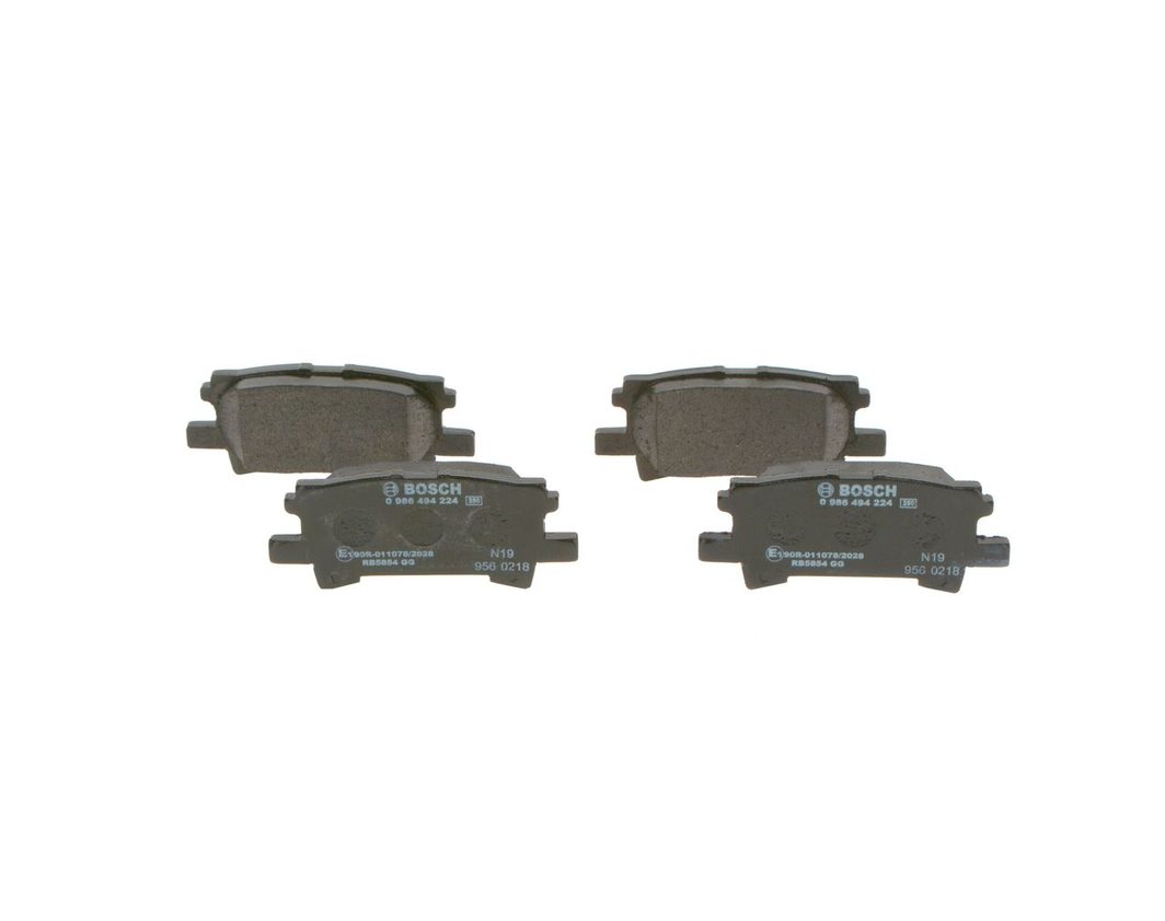 Гальмівні колодки дискові BOSCH 0986494224 - zapix