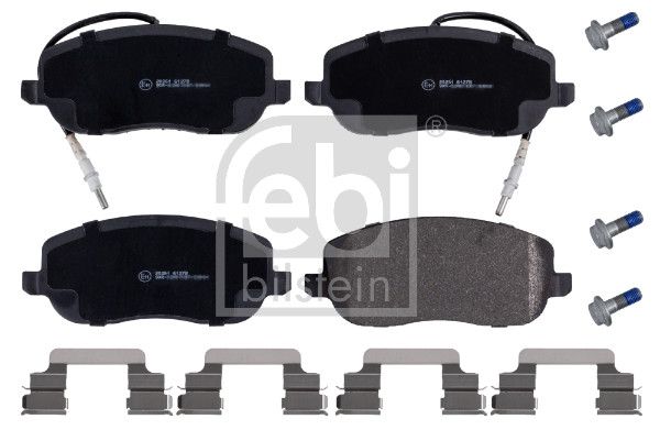 Гальмівні колодки дискові FEBI BILSTEIN 16827 - zapix