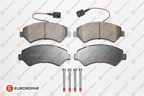 Гальмівні колодки дискові EUROREPAR 1675990080