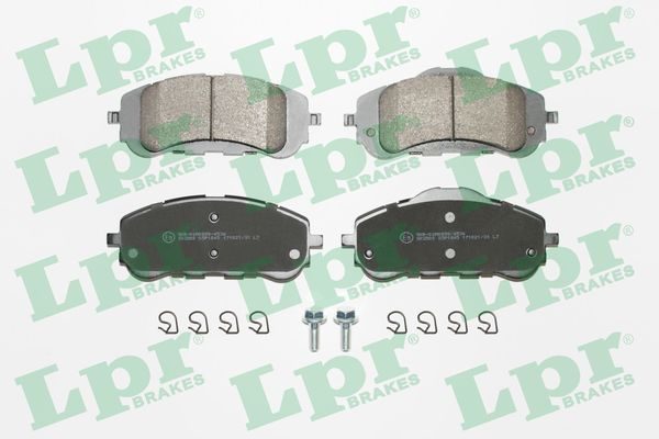 Гальмівні колодки дискові LPR 05P1845 - zapix