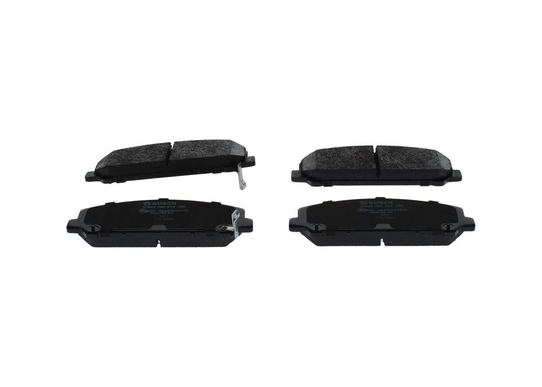 Гальмівні колодки дискові BOSCH 0986495375 - zapix