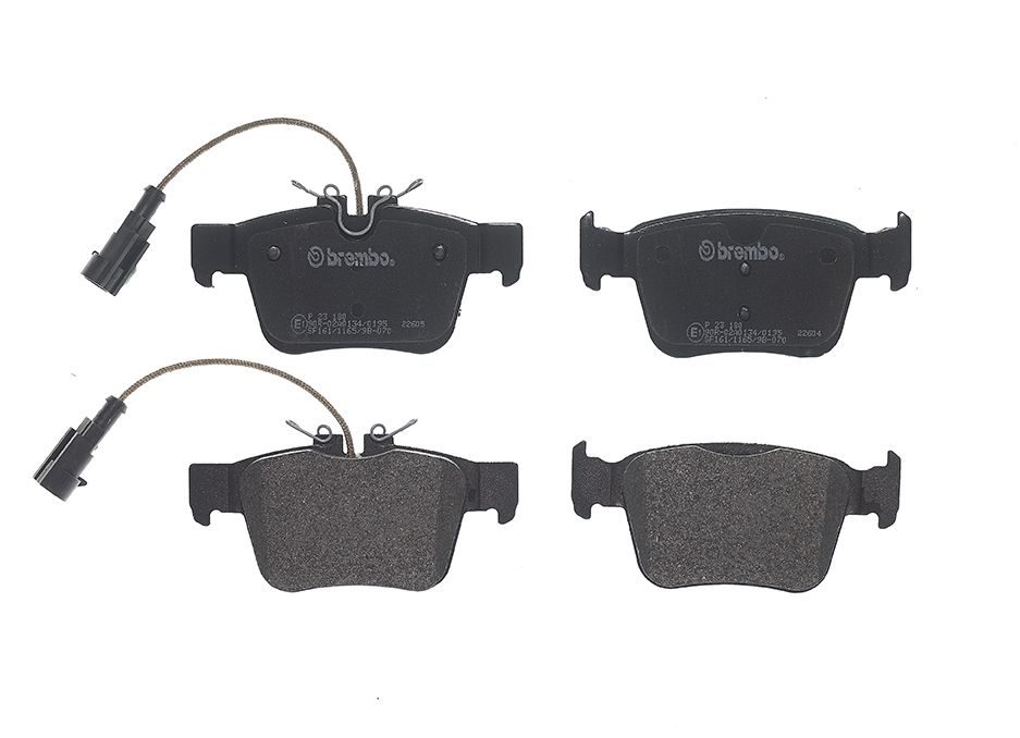 Гальмівні колодки дискові BREMBO P23180 - zapix