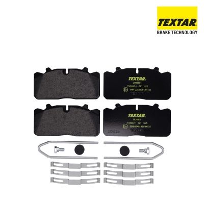 Гальмівні колодки дискові TEXTAR 2928501 - zapix
