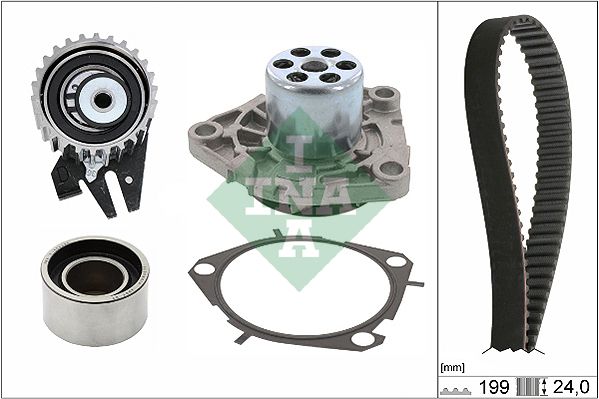 Комплект ременя ГРМ SCHAEFFLER INA 530062530 - zapix