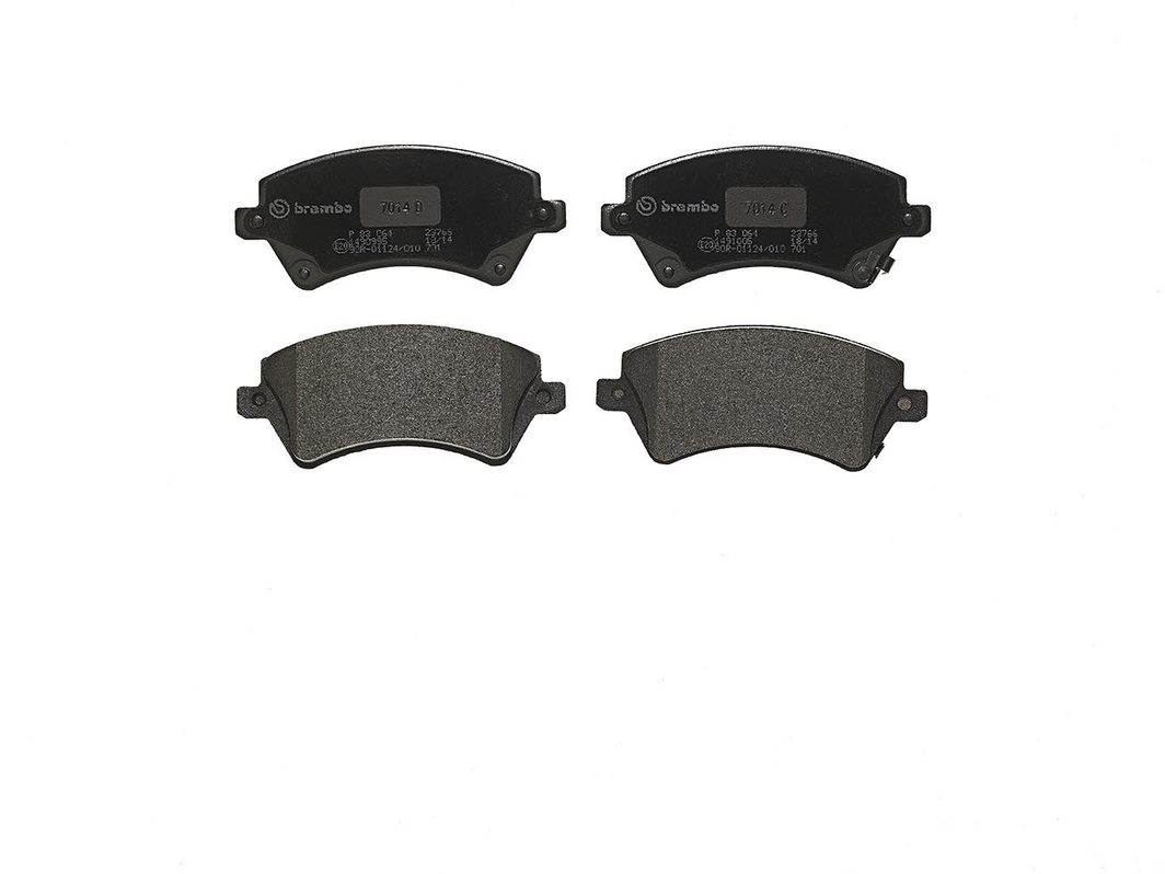 Гальмівні колодки дискові BREMBO P83064 - zapix