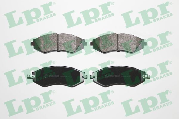 Гальмівні колодки дискові LPR 05P682