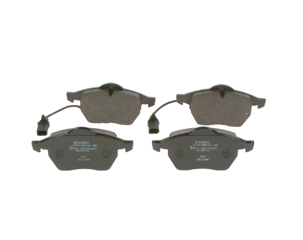 Гальмівні колодки дискові BOSCH 0986495232 - zapix