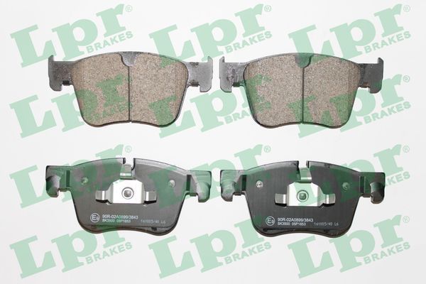 Гальмівні колодки дискові LPR 05P1853 - zapix