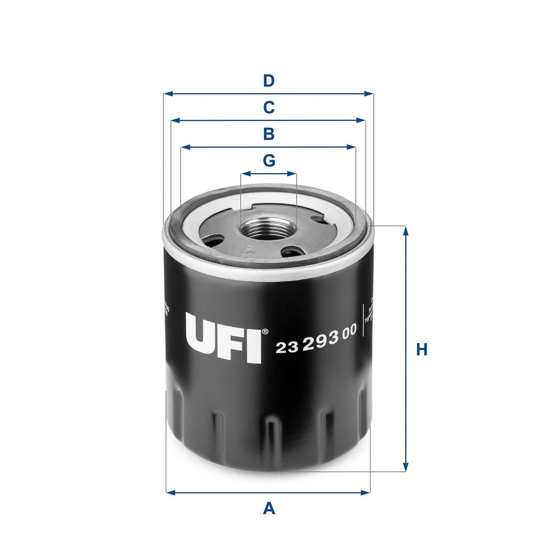 Оливний фільтр UFI 2329300 - zapix