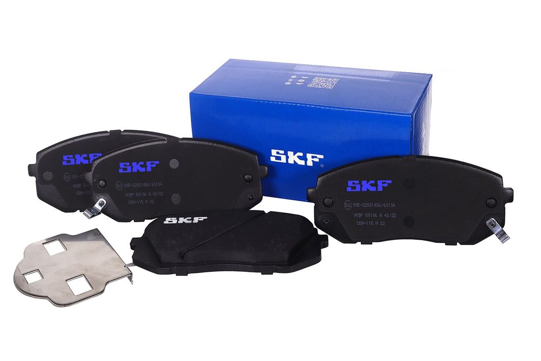 Гальмівні колодки дискові SKF VKBP80106A - zapix