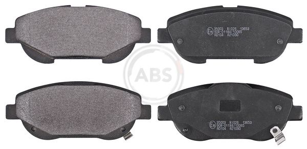 Тормозные колодки дисковые A.B.S. 35003