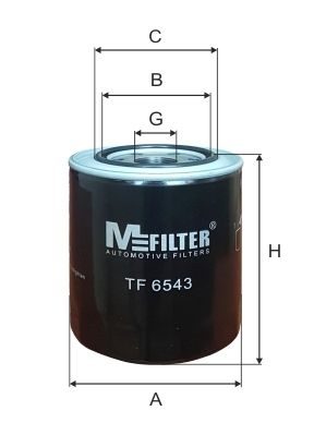 Оливний фільтр MFILTER TF6543 - zapix