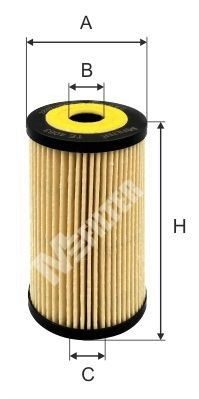 Оливний фільтр MFILTER TE4063 - zapix