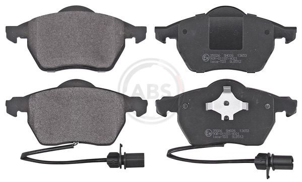 Тормозные колодки дисковые A.B.S. 35026