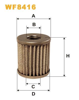 Паливний фільтр WIX FILTERS WF8416 - zapix